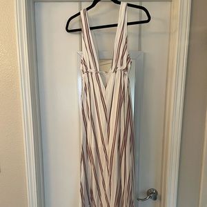Women’s Charme U V-neck drawstring dress size Small